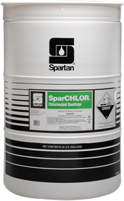 SparCHLOR®.  Chlorinated Sanitizer.  55 Gallon Drum.