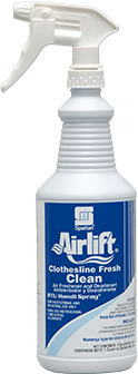 Airlift® Clothesline Fresh Clean Air Freshener.  1 Quart.
