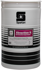 Xtraction II®.  Low Foam Carpet Cleaner for Extractors.  30 Gallon Drum.