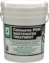 Consume® POW Wastewater Treatment.  Bulk Powder.  5 Gallon Pail.