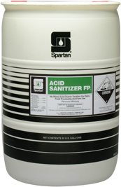 Acid Sanitizer FP.  Food Processing Surface Phosphoric Acid Sanitizer.  55 Gallon Drum.