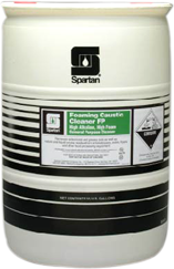 Foaming Caustic Cleaner FP.  Removes Tough Food Soils and Smoke Residue.  55 Gallon Drum.