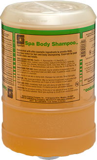 Spa Body Shampoo.  1 Gallon Flat Top.