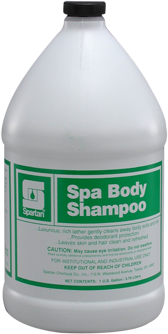 Spa Body Shampoo.  1 Gallon. 4 Gal/Case