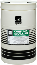 Consume Eco-Lyzer®.  Neutral Disinfectant Cleaner with Residual Biological Odor Control.  30 Gallon Drum.