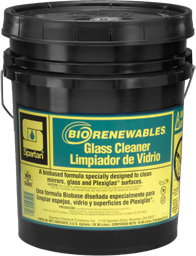 BioRenewables® Glass Cleaner.  Green Seal™ Certified.  5 Gallon Pail.