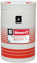 Sheen 17 Floor Finish.  17% Solids.  30 Gallon Drum.