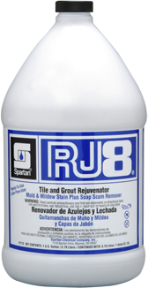 RJ8®.  Tile & Grout Rejuvenator.  1 Gallon, 4 Gallons/Case.