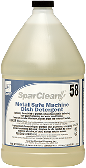 SparClean  Metal Safe Machine Dish Detergent 58