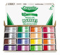 A Picture of product CYO-588201 Crayola® Non-Washable Marker,  Broad Point, 16 Classic Colors, 256/Box