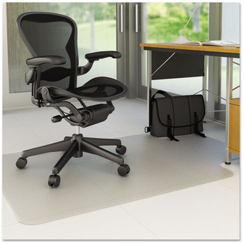 deflect-o® EconoMat® Hard Floor Chair Mat, 45 x 53, Clear