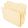 A Picture of product ESS-75213 Pendaflex® Essentials™ Manila File Folders, 1/3 Cut Top Tab, Letter, Manila, 100/Box
