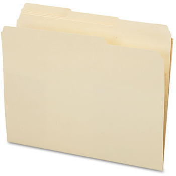 Pendaflex® Essentials™ Manila File Folders, 1/3 Cut Top Tab, Letter, Manila, 100/Box