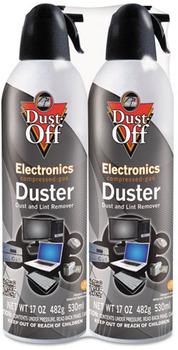 Dust-Off® Disposable Compressed Gas Duster, 17 oz Can