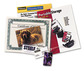 A Picture of product FEL-52040 Fellowes® ImageLast™ Laminating Pouches with UV Protection 5 mil, 9" x 11.5", Clear, 100/Pack