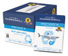 A Picture of product HAM-86700 Hammermill® Great White® Recycled Copy Paper, 92 Brightness, 20lb, 8-1/2 x 11, 5000 Shts/Ctn