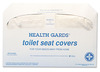 A Picture of product HOS-HG5000 Hospital Specialty Co. Health Gards® Toilet Seat Covers, White, 250 Covers/Pack, 20 Packs/Carton