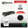 A Picture of product IVR-E505A Innovera® E5050A Toner Remanufactured Black Replacement for 05A (CE505A), 2,300 Page-Yield