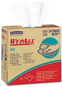 KIMBERLY-CLARK PROFESSIONAL* WYPALL* L40 Wipers, 12 1/2 x 12, 56/Box, 18 Packs/Carton