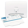 A Picture of product KIM-09505 KIMBERLY-CLARK PROFESSIONAL* WINDOWS* Toilet Seat Cover Dispenser, 17 1/2 x 3 1/4 x 13 1/4, White Pearl