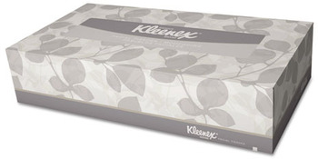 KLEENEX® Facial Tissue Junior.  8.4" x 5.5" Tissue.  White Color.  65 Sheets/Box.