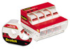 A Picture of product MMM-144 Scotch® Transparent Tape In Handheld Dispenser 1" Core, 0.5" x 37.5 ft,