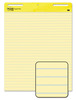 A Picture of product MMM-559 Post-it® Easel Pads Super Sticky Self-Stick Vertical-Orientation Unruled, 25 x 30, White, Sheets, 2/Carton