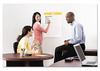 A Picture of product MMM-566 Post-it® Easel Pads Super Sticky Self-Stick Wall Pad Unruled, 20 x 23, White, Sheets/Pad, 2 Pads/Pack, Packs/Carton
