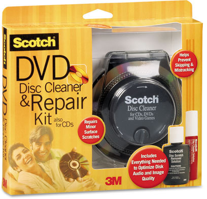 Best Buy: 3M Company Disc Cleaner/Scratch Remover Kit for DVDs AV1160DVD
