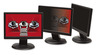 A Picture of product MMM-PF240W 3M Blackout Frameless Privacy Filterfor 24" Widescreen LCD Monitor, 16:10