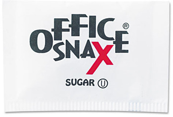 Office Snax® Sugar Packets, 1200/Carton