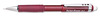 A Picture of product PEN-QE517B Pentel® Twist-Erase® III Mechanical Pencil, 0.7 mm, Burgundy Barrel