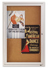 A Picture of product QRT-2367 Quartet® Enclosed Indoor Cork Bulletin Board with Hinged Doors