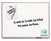 A Picture of product QRT-2548 Quartet® Total Erase® Magnetic Dry Erase Board, Porcelain, 96 x 48, White, Aluminum Frame