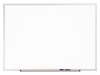 A Picture of product QRT-S531 Quartet® Standard Melamine Dry Erase Board, Melamine, 24 x 18, White, Aluminum Frame