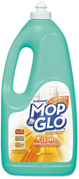 MOP & GLO® Triple Action Floor Shine Cleaner, Fresh Citrus Scent, 64oz Bottles, 6/Carton