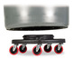A Picture of product RCP-264043BLA Rubbermaid® Commercial Brute® Quiet Dolly, 250lb Capacity, 18 1/4 dia. x 6 5/8h, Black