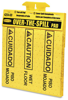 Rubbermaid® Commercial Over-The-Spill Pad Tablet with 25 Medium Spill Pads