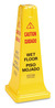 A Picture of product RCP-627777 Rubbermaid® Commercial Multilingual Safety Cone, 10 1/2w x 10 1/2d x 25 5/8h, Yellow