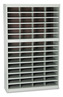 A Picture of product SAF-9231GRR Safco® E-Z Stor® Literature Centers with Steel Frames and Shelves