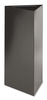 A Picture of product SAF-9553BL Safco® Trifecta™ Waste Receptacle38" High Base, Triangular, 21gal, Black