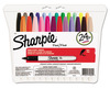 A Picture of product SAN-30002 Sharpie® Fine Tip Permanent Marker, Fine Point, Red, Dozen