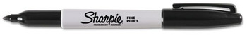 Sharpie® Fine Tip Permanent Marker, Fine Point, Red, Dozen