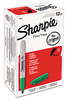 A Picture of product SAN-30004 Sharpie® Fine Tip Permanent Marker, Fine Point, Green, Dozen