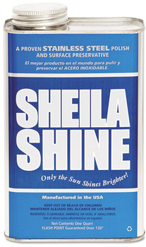 Sheila Shine Stainless Steel Cleaner & Polish, 1qt Can