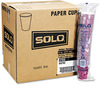 A Picture of product SLO-370SI SOLO® Cup Company Paper Hot Drink Cups in Bistro® DesignHot Drink Cups, Paper, 10oz, 1000/Carton