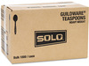 A Picture of product SLO-GDR7TS SOLO® Cup Company Guildware® Extra Heavyweight Plastic Cutlery