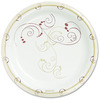 A Picture of product SLO-MP9J8001CT SOLO® Cup Company Symphony™ Paper Dinnerware, Mediumweight Plate, 8 1/2", Tan, 500/Carton