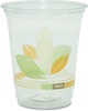 A Picture of product SLO-RTP12 SOLO® Cup Company Bare® Eco-Forward® RPET Cold Cups, Clear w/Leaf Design, 12oz, 1000/Carton