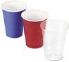 A Picture of product SLO-TP16 SOLO® Cup Company Party Plastic Cold Drink Cups, 16oz, Clear, 50/Bag, 20 Bags/Carton